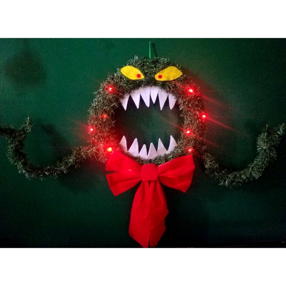 Nightmare before christmas wreath